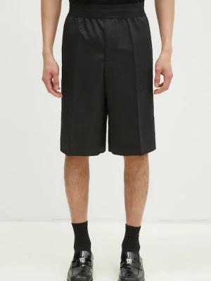 Helmut Lang szorty z domieszką wełny Lwb Car Short.Tonal