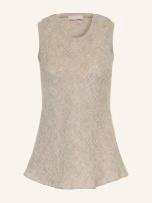 Hemisphere Bluzka Z Lnu grau