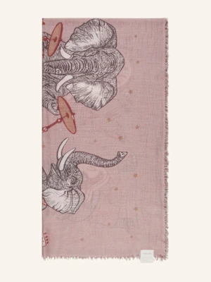 Hemisphere Chusta Z Dodatkiem Kaszmiru rot