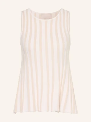 Hemisphere Dzianinowy Top Z Wełny Merynosowej beige