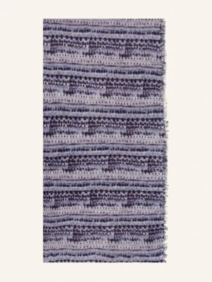 Hemisphere Kaszmirowy Szal blau