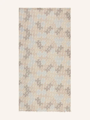 Hemisphere Kaszmirowy Szal Z Dodatkiem Jedwabiu beige