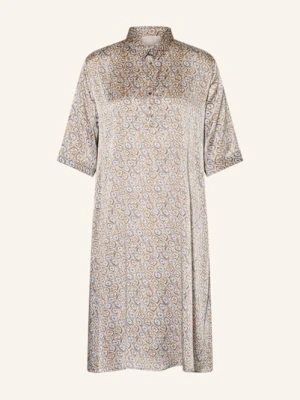 Hemisphere Sukienka Koszulowa Z Jedwabiu beige