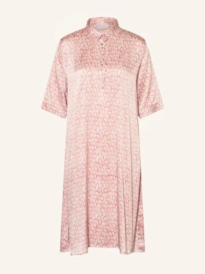 Hemisphere Sukienka Koszulowa Z Jedwabiu rosa