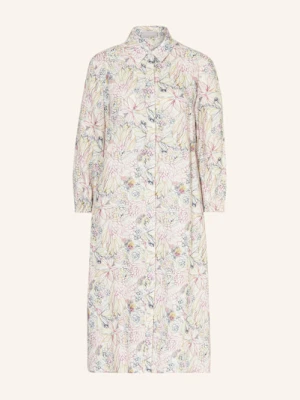 Hemisphere Sukienka Koszulowa Z Lnu weiss