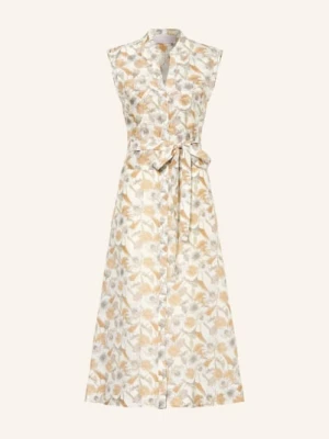 Hemisphere Sukienka Lubis Z Jedwabiem weiss