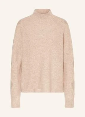 Hemisphere Sweter Z Błyszczącą Przędzą beige