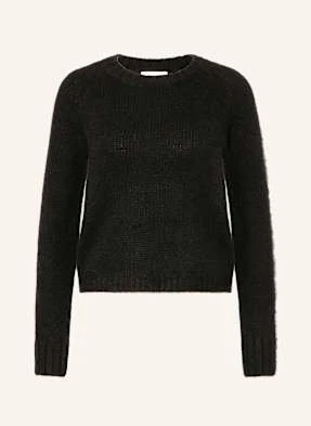Hemisphere Sweter Z Dodatkiem Kaszmiru schwarz