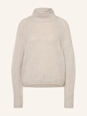 Hemisphere Sweter Z Kaszmiru beige JASNOBRĄZOWY