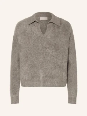 Hemisphere Sweter Z Kaszmiru grau