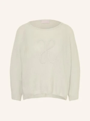 Hemisphere Sweter Z Kaszmiru Z Rękawami 3/4 gruen