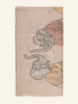 Hemisphere Szal Z Kaszmiru beige