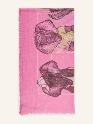 Hemisphere Szal Z Kaszmiru rosa