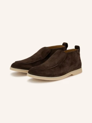 Henderson Loafersy Felix braun CIEMNOBRĄZOWY
