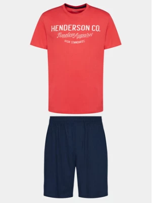 Henderson Piżama 41286 Czerwony Regular Fit