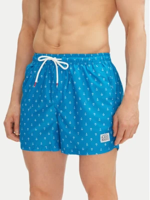 Henderson Szorty kąpielowe Rook 42615 Niebieski Regular Fit