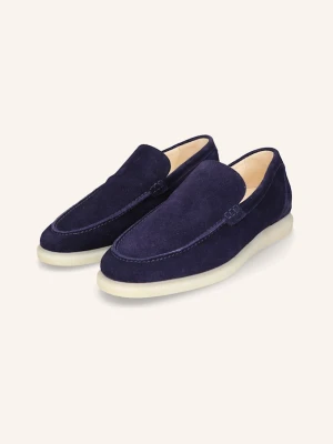 Henry Stevens Loafersy Elia l1 blau NIEBIESKI