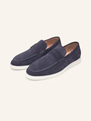 Henry Stevens Loafersy Elia pl1 blau NIEBIESKI