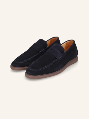 Henry Stevens Loafersy Elia pl2 blau NIEBIESKI