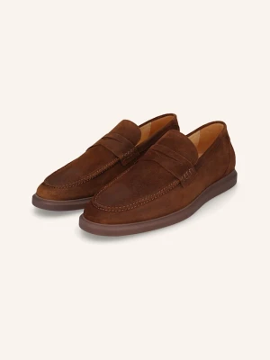Henry Stevens Loafersy Elia pl2 braun BRĄZOWY