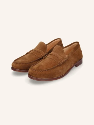 Henry Stevens Loafersy Riley M Pl braun CAMELOWY