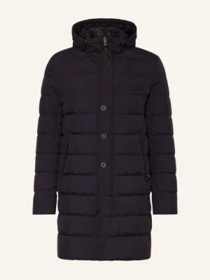Herno Laminar Płaszcz Puchowy Z Odpinanym Kapturem schwarz
