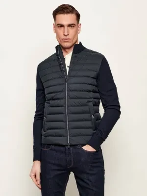 Herno Puchowa Wełniana kurtka | Slim Fit | z dodatkiem jedwabiu