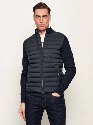 Herno Puchowa Wełniana kurtka | Slim Fit | z dodatkiem jedwabiu