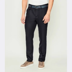 Herno Spodnie | Regular Fit | z dodatkiem wełny