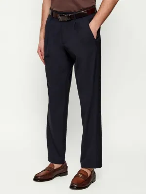 Herno Spodnie | Regular Fit | z dodatkiem wełny