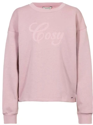 Herrlicher Bluza "Heavenly" w kolorze jasnoróżowym rozmiar: M