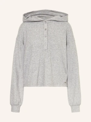 Herrlicher Bluza Z Kapturem Hayat grau