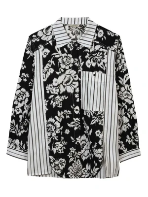 Zdjęcie produktu Herrlicher Bluzka w kolorze czarno-białym rozmiar: S