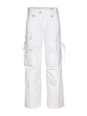 Herrlicher Bojówki w kolorze białym rozmiar: W24