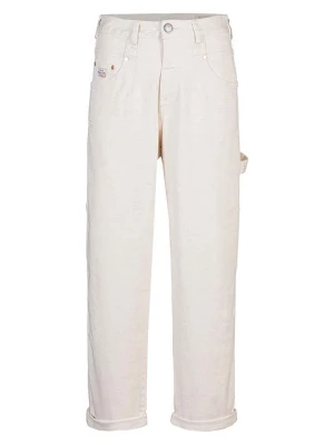 Herrlicher Dżinsy "Brooke" - Tapered fit - w kolorze białym rozmiar: W27