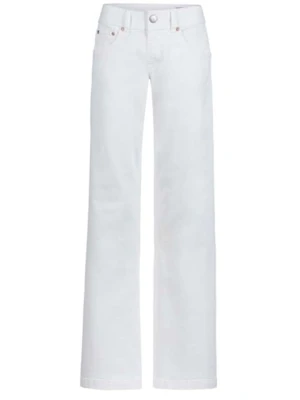 Herrlicher Dżinsy "Edna" - Straight fit - w kolorze białym rozmiar: W29 / L32