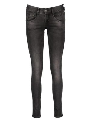 Herrlicher Dżinsy "Gila" - Skinny fit - w kolorze antracytowym rozmiar: W24/L30