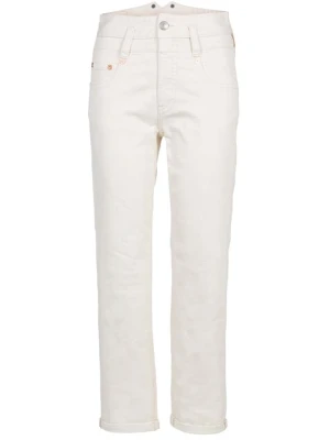 Herrlicher Dżinsy "Pitch" - Tapered fit - w kolorze kremowym rozmiar: W30