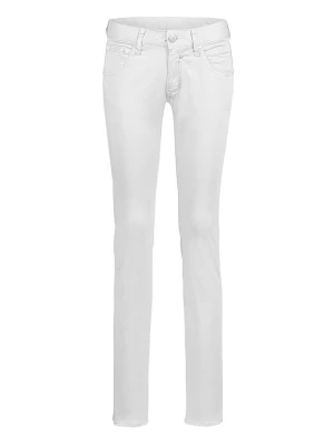 Herrlicher Dżinsy - Skinny fit - w kolorze białym rozmiar: W26