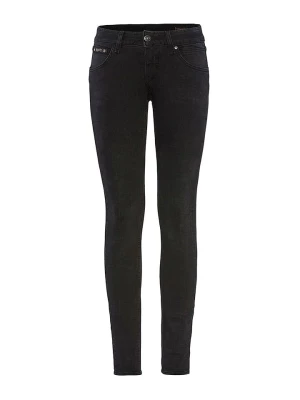 Herrlicher Dżinsy - Skinny fit - w kolorze czarnym rozmiar: W25/L32