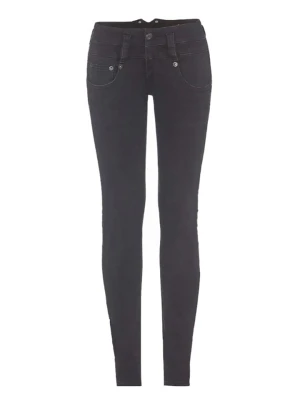Herrlicher Dżinsy - Skinny fit - w kolorze czarnym rozmiar: W30/L32