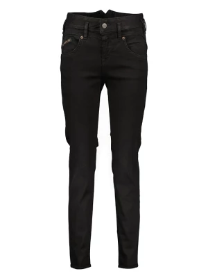 Herrlicher Dżinsy - Skinny fit - w kolorze czarnym rozmiar: W25/L30