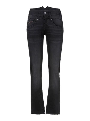 Herrlicher Dżinsy - Slim fit - w kolorze czarnym rozmiar: W24