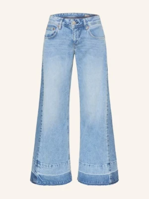 Herrlicher Dżinsy Z Szerokimi Nogawkami Edith blau 995 sky worn