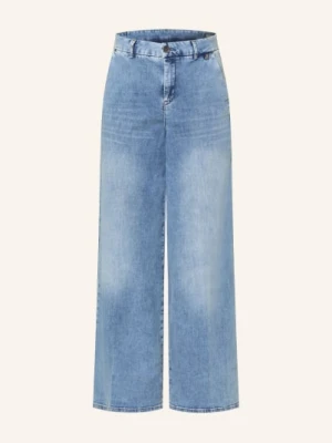 Herrlicher Dżinsy Z Szerokimi Nogawkami Lovely blau