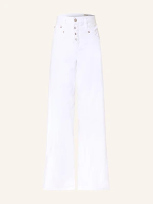Herrlicher Dżinsy Z Szerokimi Nogawkami Shyra weiss 854 silk