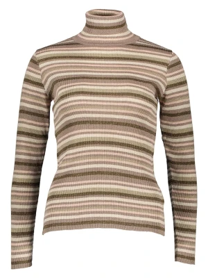 Herrlicher Golf w kolorze beżowo-brązowym rozmiar: S