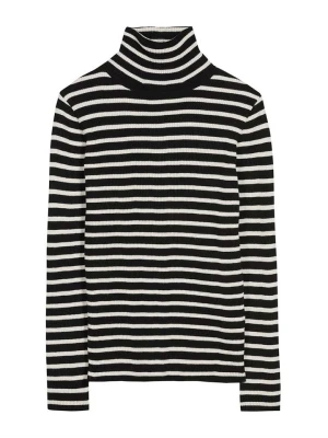 Herrlicher Golf w kolorze czarno-kremowym rozmiar: XS