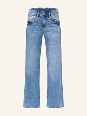 Herrlicher Jeansy Bojówki Prime Straight Fit blau