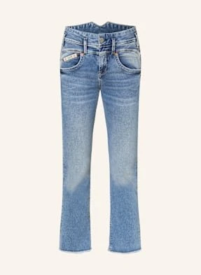 Herrlicher Jeansy Bootcut Pearl Cropped blau